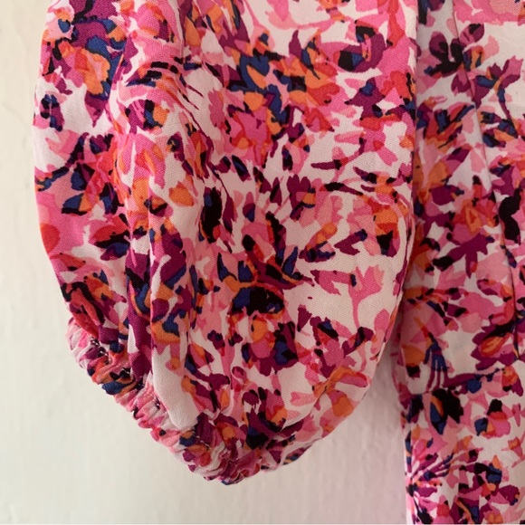 Stillwater The Brand Floral Puff Sleeve Mini Dress - Picture 9 of 14